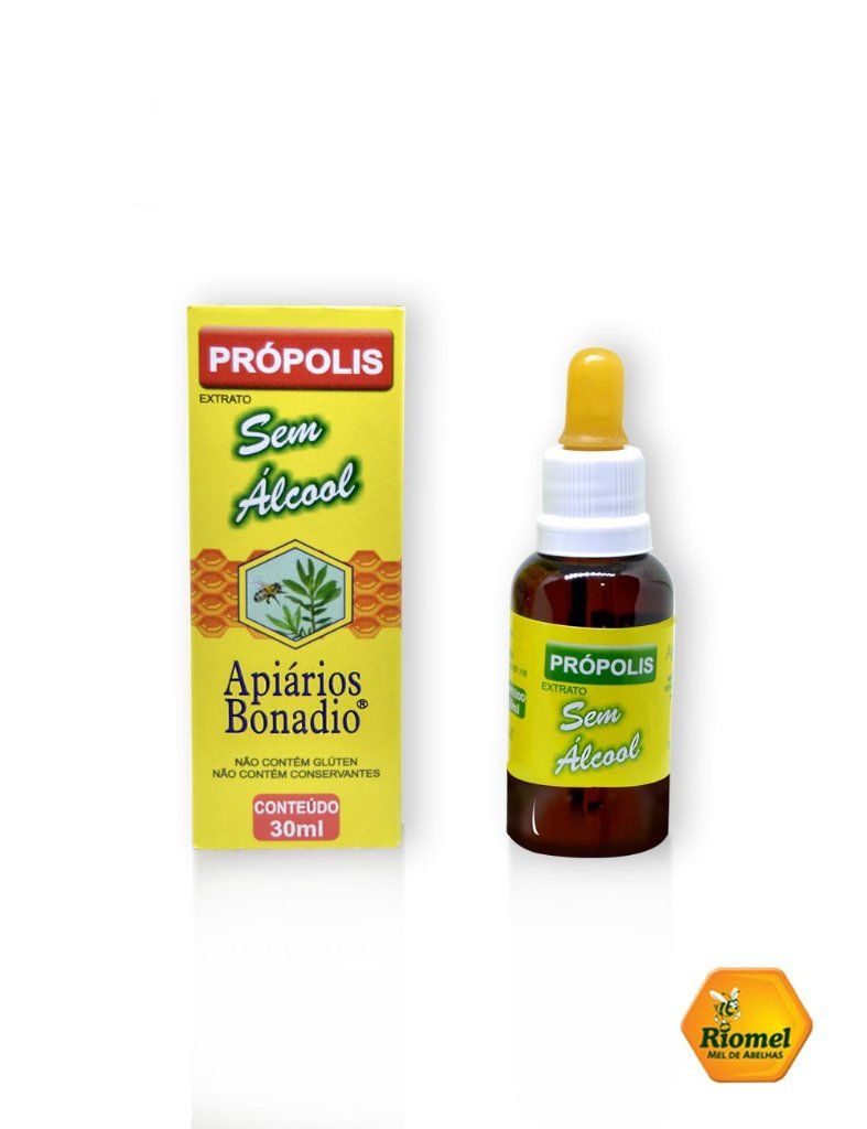 Extrato de Própolis sem Álcool - 30 ml